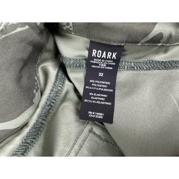 NWOT Roark Size 32 Mens Shorts Revival Explorer 2.0 Camo Tie String Green - Picture 2 of 6